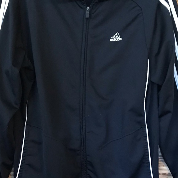 Adidas Warm Up Jacket with Pockets Size Medium - Picture 2 of 7